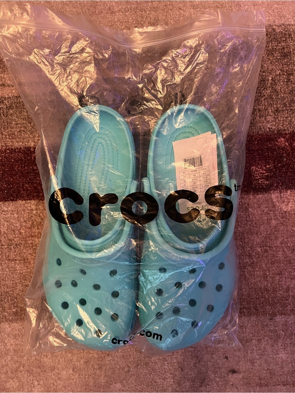 Turquoise CROCS Clogs Unisex